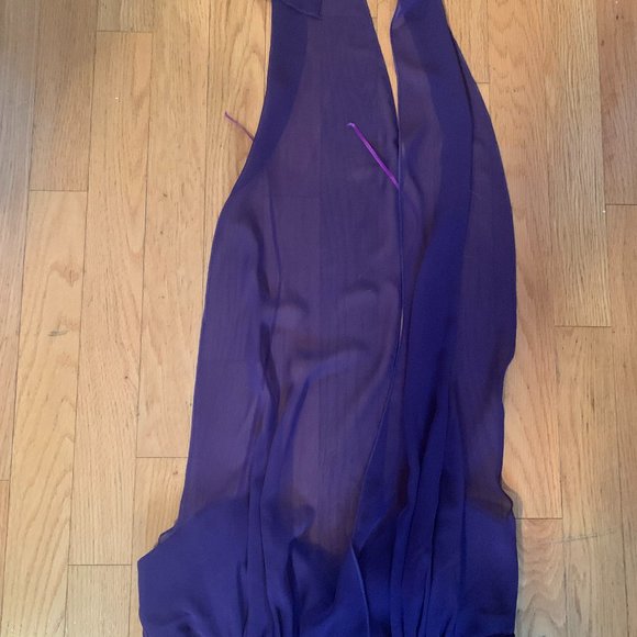 Connected Apparel Purple Prom Dress - Picture 3 of 5